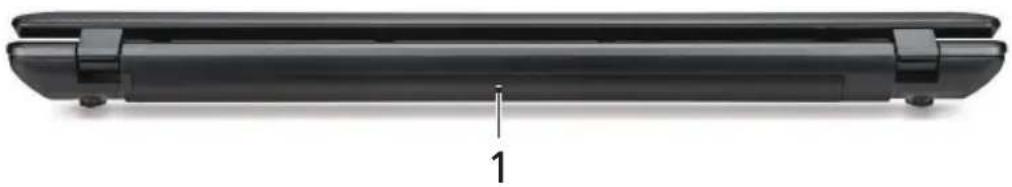ACER Aspire 1810T - Widok z tyfu - 1