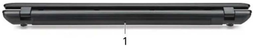 ACER Aspire 1810T - Achterkant - 1