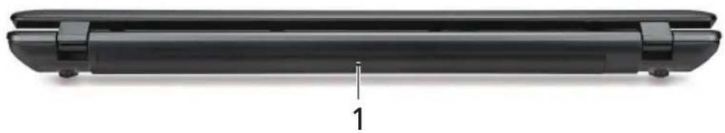 ACER Aspire 1810T - Rear view - 1