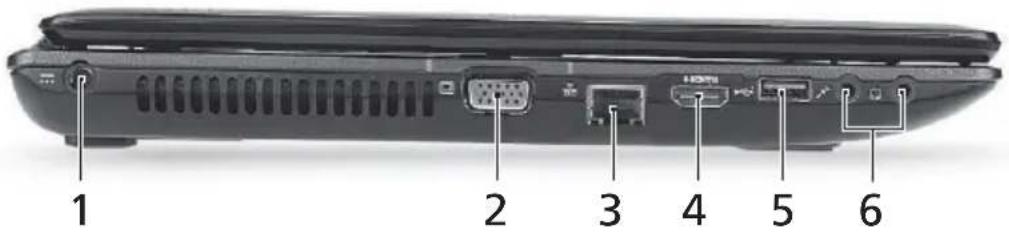 ACER Aspire 1810T - Linkerkant - 1