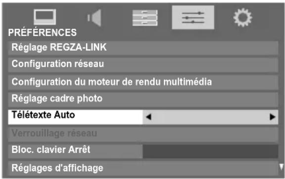 TOSHIBA 40SL733 - Sélection des Modes - 1