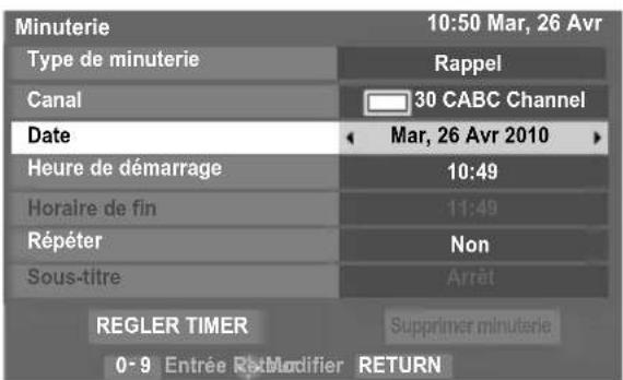 TOSHIBA 40SL733 - Programmations (numérique uniquement) - 2