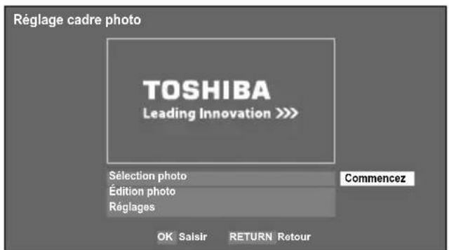 TOSHIBA 40SL733 - Ouverture à partir du menu - 2