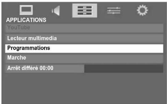 TOSHIBA 40SL733 - Programmations (numérique uniquement) - 1