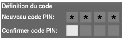 TOSHIBA 40SL733 - Définition du code PIN - 3