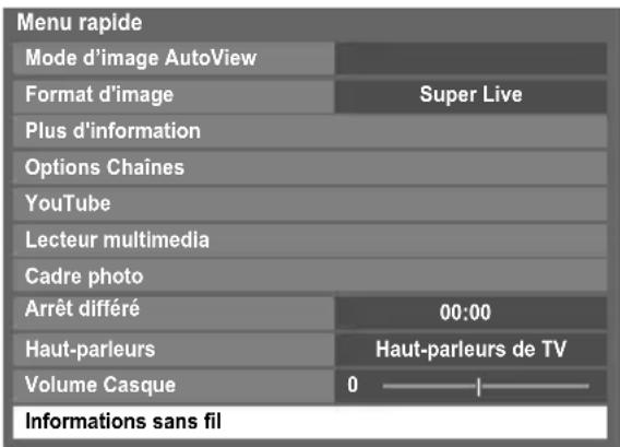 TOSHIBA 40SL733 - Informations sans fil - 1