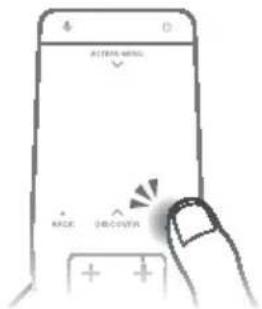 SONY KD55X8509C - Starta introduktion/manual till pekplattefjärrkontrollen - 1