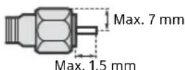 SONY KD55X8509C - Dopručení pro zásuvku typu „F“ - 1