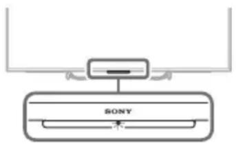 SONY KD55X8509C - Je zapnuto osvětlení LED. - 1