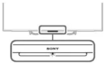 SONY KD55X8509C - Belysnings-LED'en er tændt. - 1
