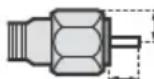 SONY KD55X8509C - Suositeltu F-tyypin liitin - 1