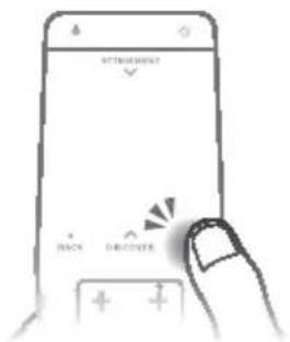 SONY KD55X8509C - Starten der Einführung/des Lernprogramms für die Touchpad-Fernbedienung - 1