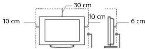 SONY KD49XE8077 - Instalarea pe un suport - 1