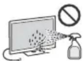 SONY KD49XE8077 - Handling and cleaning the screen surface/ cabinet of the TV set - 1