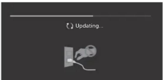 SONY KD49XE8077 - Als het bericht [Nieuwe software-update voor de TV beschikkaar...] worden weergegeven. - 1
