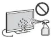 SONY KD49XE8077 - Tratimiento y limpieza de la superficie de la pantalla y la carcasa del televator - 1