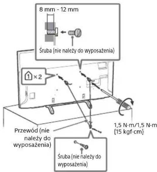 SONY KD49XE8077 - Zabepieczenie przy przechywrocieniem - 1