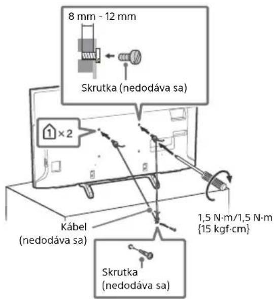 SONY KD49XE8077 - Predchádzanie prevrhnutiu - 1