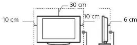 SONY KD49XE8077 - Installed with stand - 1