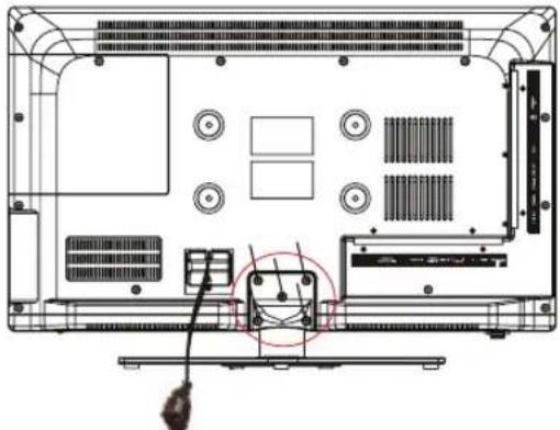 VIEWSONIC CDE3200L - Enlever du socle (pour 42"/32") - 1