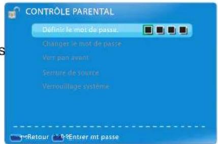 VIEWSONIC CDE6500L - Changer le mot de passer - 1