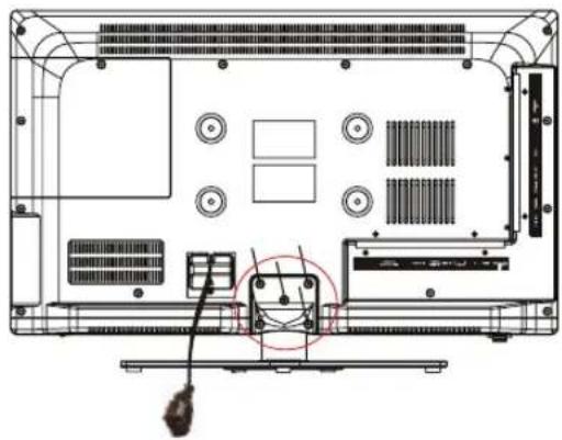 VIEWSONIC CDE6500L - Enlever du socle (pour 42"32") - 1