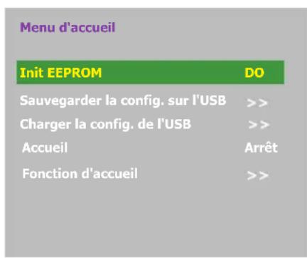VIEWSONIC CDE6500L - Menu d'accueil - 1