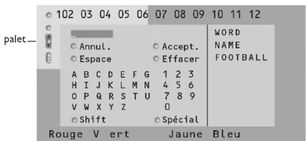 PHILIPS 32PW9521 - Selectionner un mot - 1