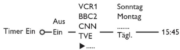 PHILIPS 32PW9521 - Timer Ein - 1