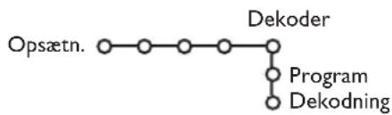 PHILIPS 32PW9521 - Vigtigt: Hvis man har glemt sin kode! - 1