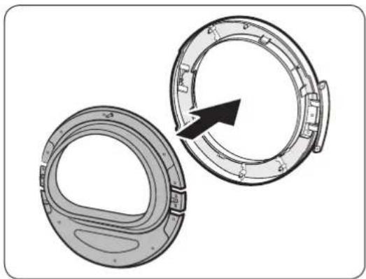 SAMSUNG DV80M50103 - Aufstellen des Geräts - 1