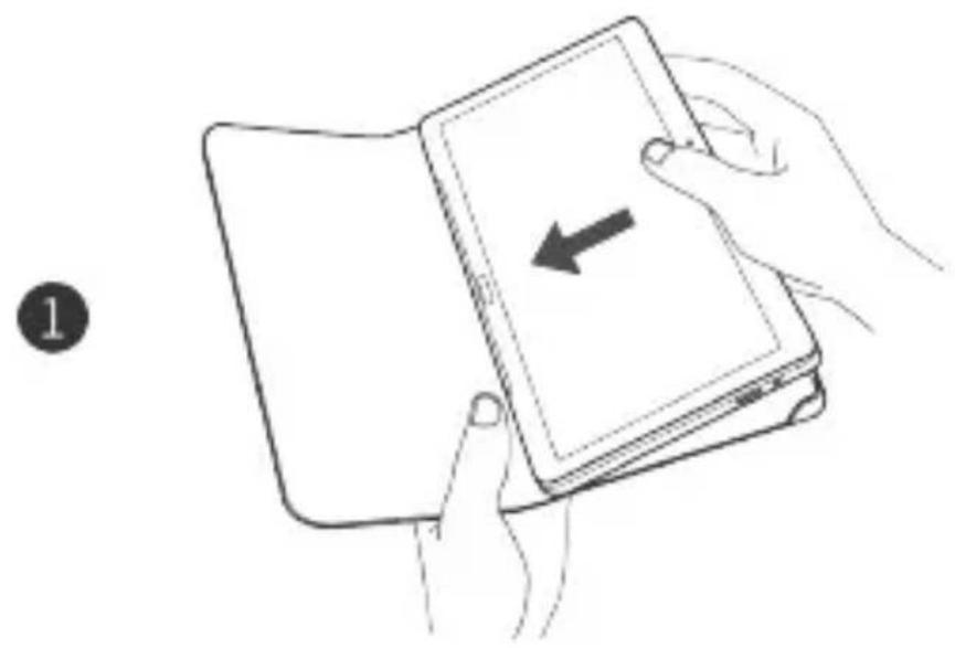 HUAWEI MediaPad M2 10 - Flip-Cover (Optionales Zubehör) - 1