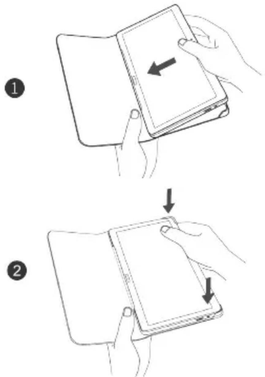 HUAWEI MediaPad M2 10 - Protective flip cover (optional accessory) - 1