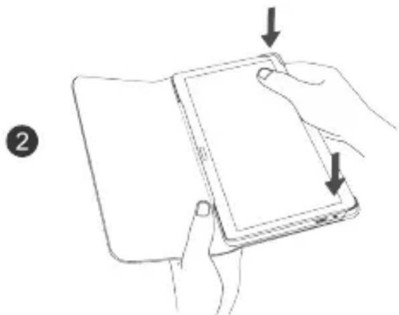 HUAWEI MediaPad M2 10 - Étui de protection à rabat (accessoire en option) - 2