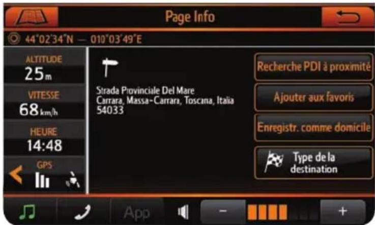 TOYOTA Aygo XNav - COMMENT EXPLORER LA CARTE - 1
