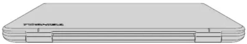 TOSHIBA Radius 11 L15WB - Vue arrière (CL10-B/L10-B) - 1