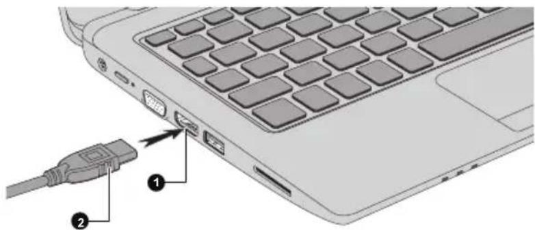 TOSHIBA Satellite L10TB - Port HDMI - 2