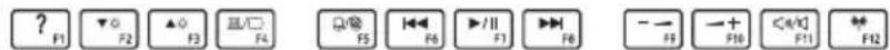TOSHIBA Satellite L10TB - Touches de fonctions - 1