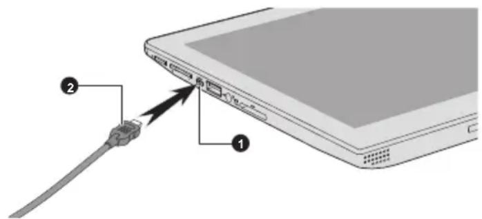 TOSHIBA Satellite Click 2 - Port micro-HDMI - 2