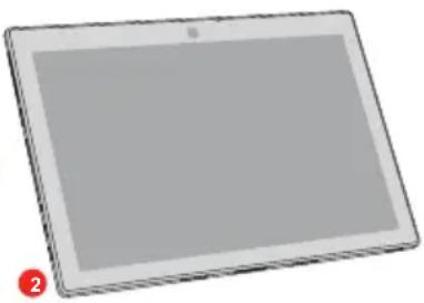 TOSHIBA Satellite Click 10 LX0WC - Changement d'orientation de l'écran - 3