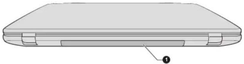 TOSHIBA Satellite C70tA - Vue arrière - 1