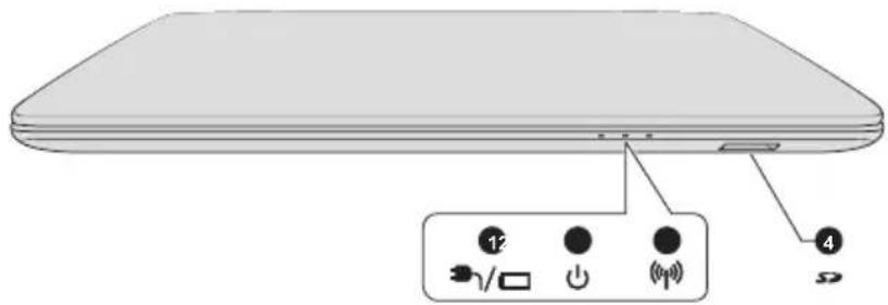 TOSHIBA Satellite C70tA - Vue avant (écran fermé) - 1