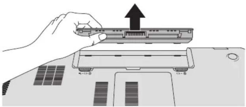 TOSHIBA Satellite C70DtA - Retrait de la batterie - 2