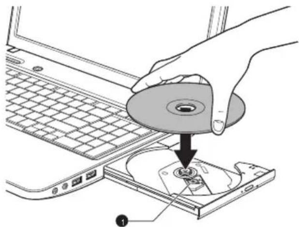 TOSHIBA Satellite C670D - Utilisation des lecteurs de disques optiques - 3