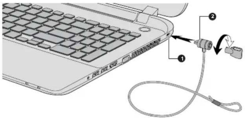 TOSHIBA Satellite C55tB - Fixation de l'ordinateur - 1