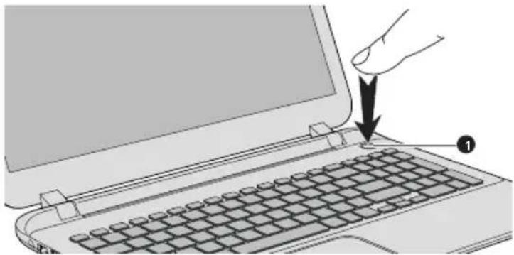 TOSHIBA Satellite C55tB - Ouverture de l'écran - 6