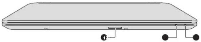 TOSHIBA Satellite C55tB - Vue avant (écran fermé) - 1