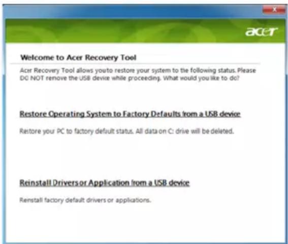 ACER Aspire One Happy 2 - Récupérer les logiciels et les pilotes préinstallés - 1
