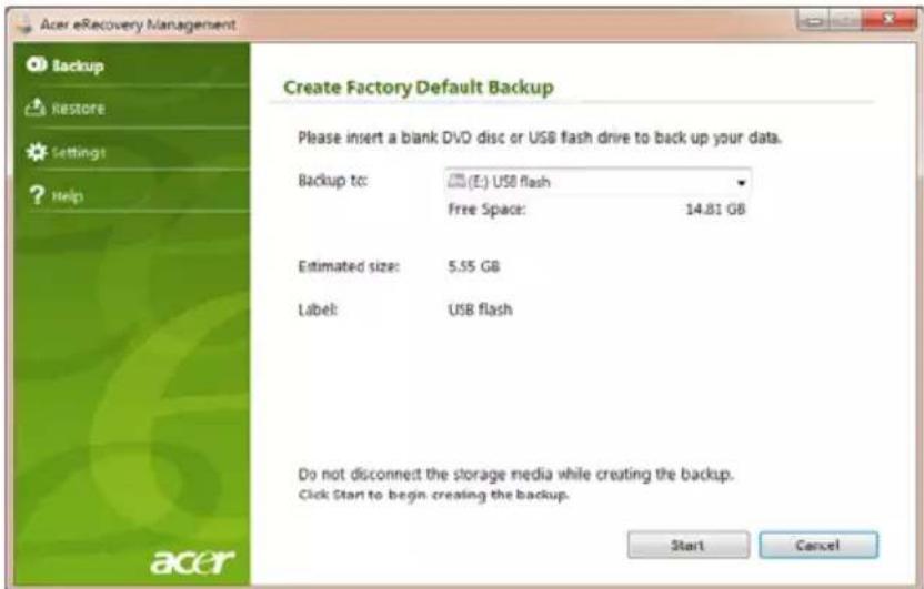 ACER Aspire One Happy 2 - Obnovenie: - 9