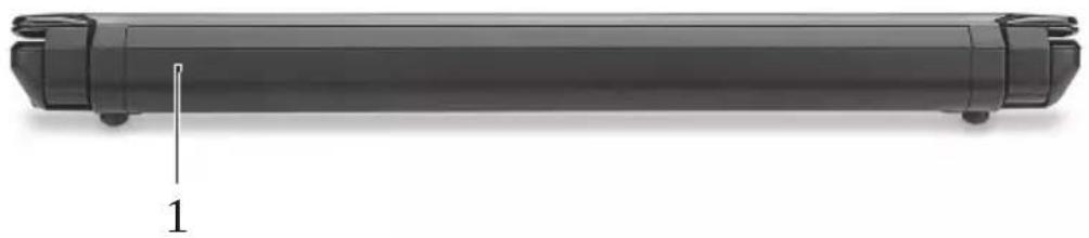 ACER Aspire One AOD260 - Vista traseira - 1